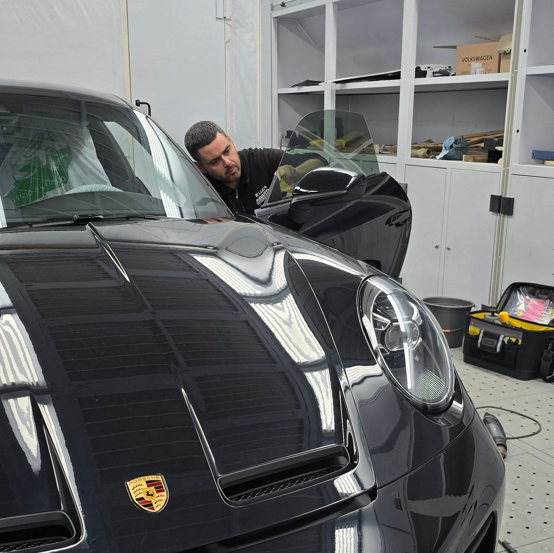 Oscuramento vetri - Porsche GT3