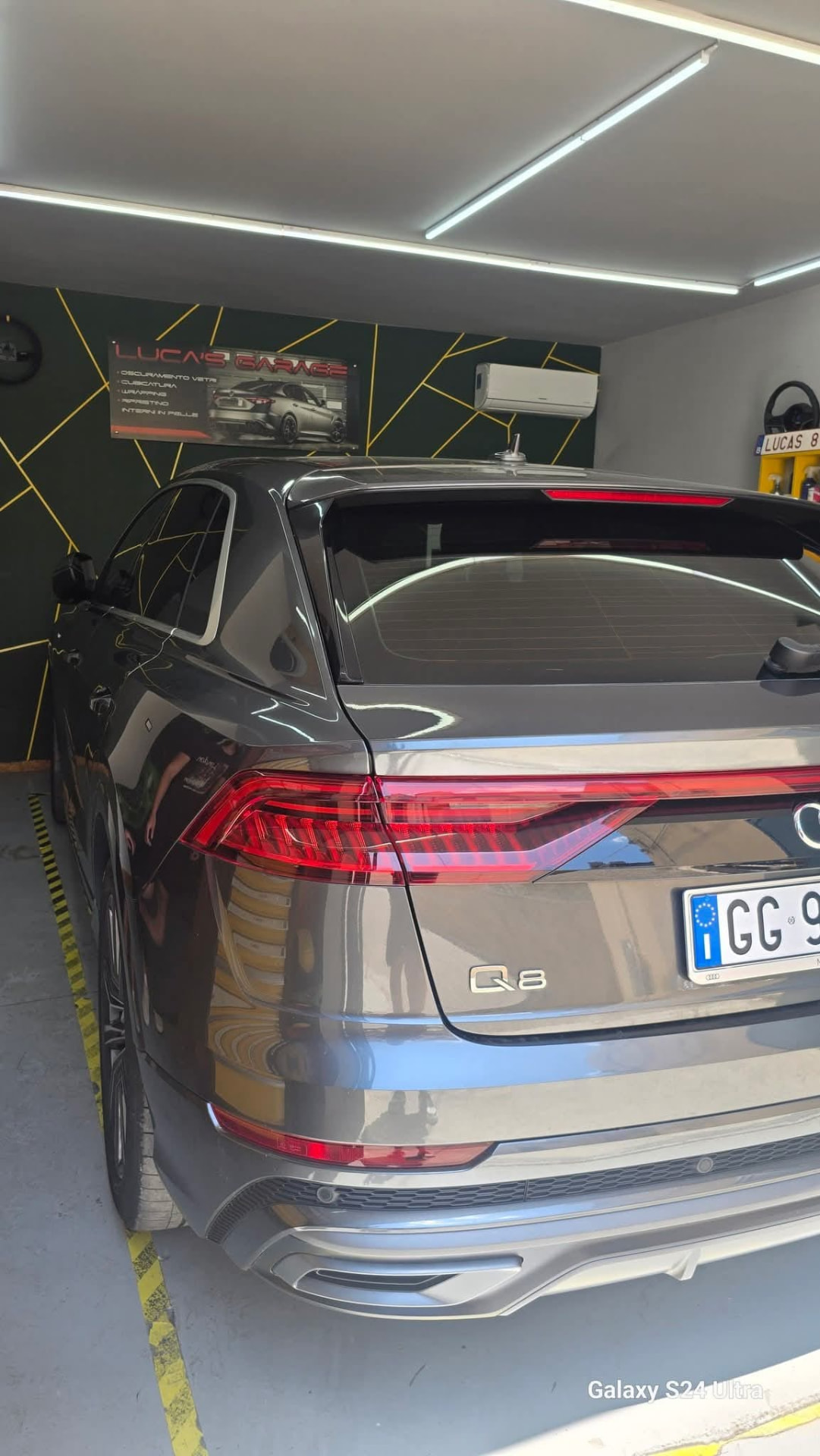 Oscuramento vetri - Audi Q8