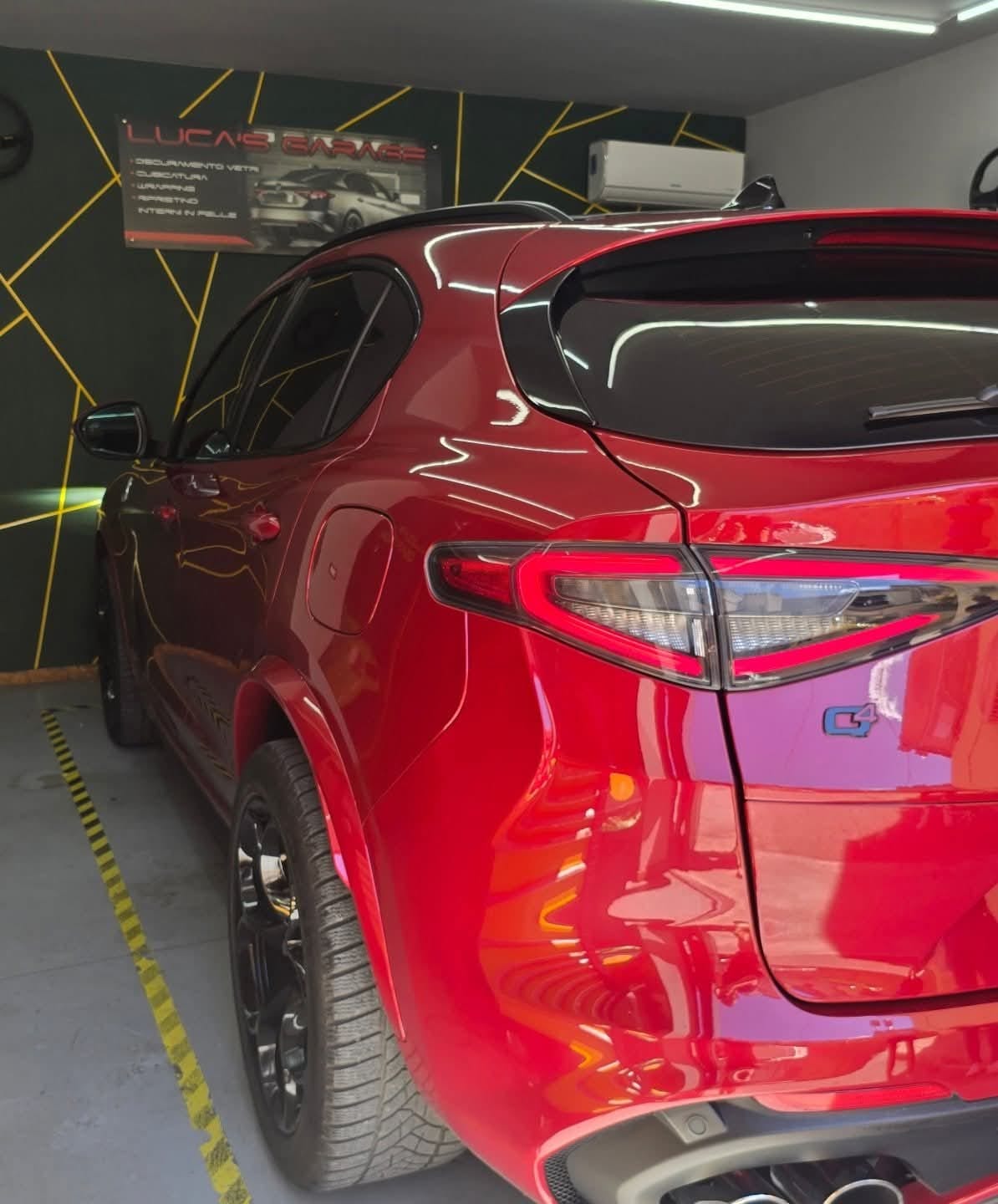 Oscuramento vetri - Alfa Romeo Quadrifoglio